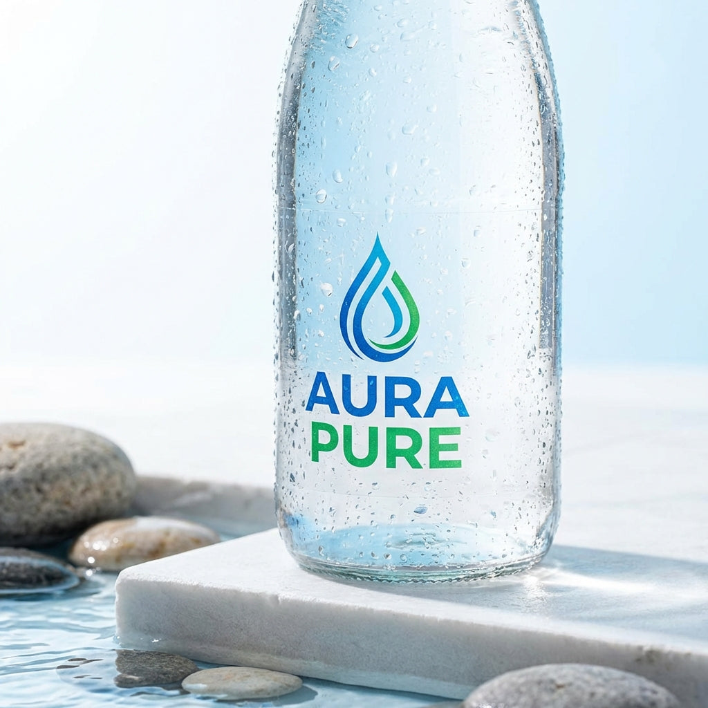 Clear BOPP labels with a no-label look on bottles and jars