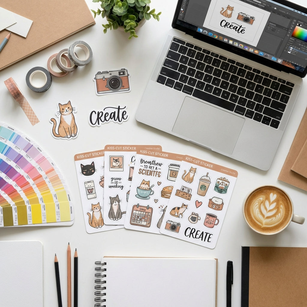 Label bundles: mixed custom label packs and packaging examples