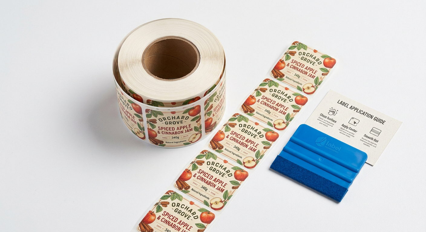 250 custom labels material comparison